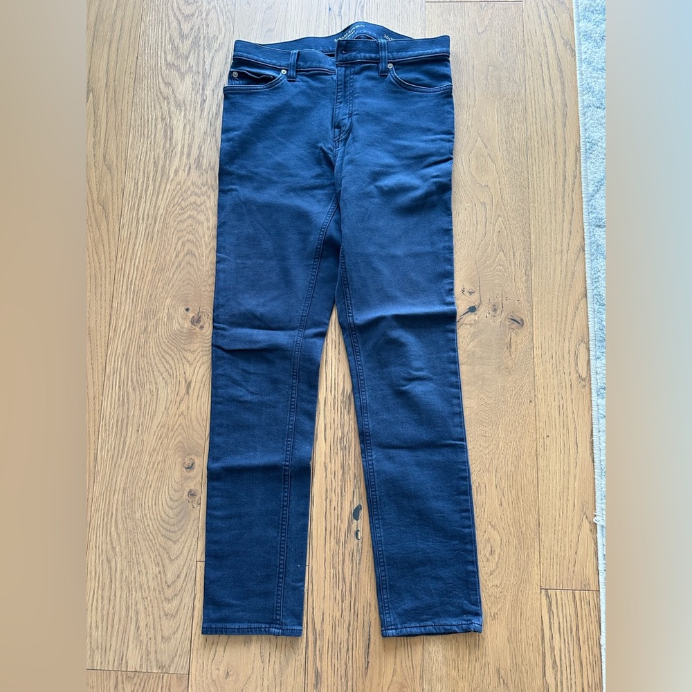 Banana Republic Slim Fit Traveler Pant (Blue)